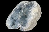 Blue Celestine (Celestite) Crystal Geode - Madagascar #87134-1